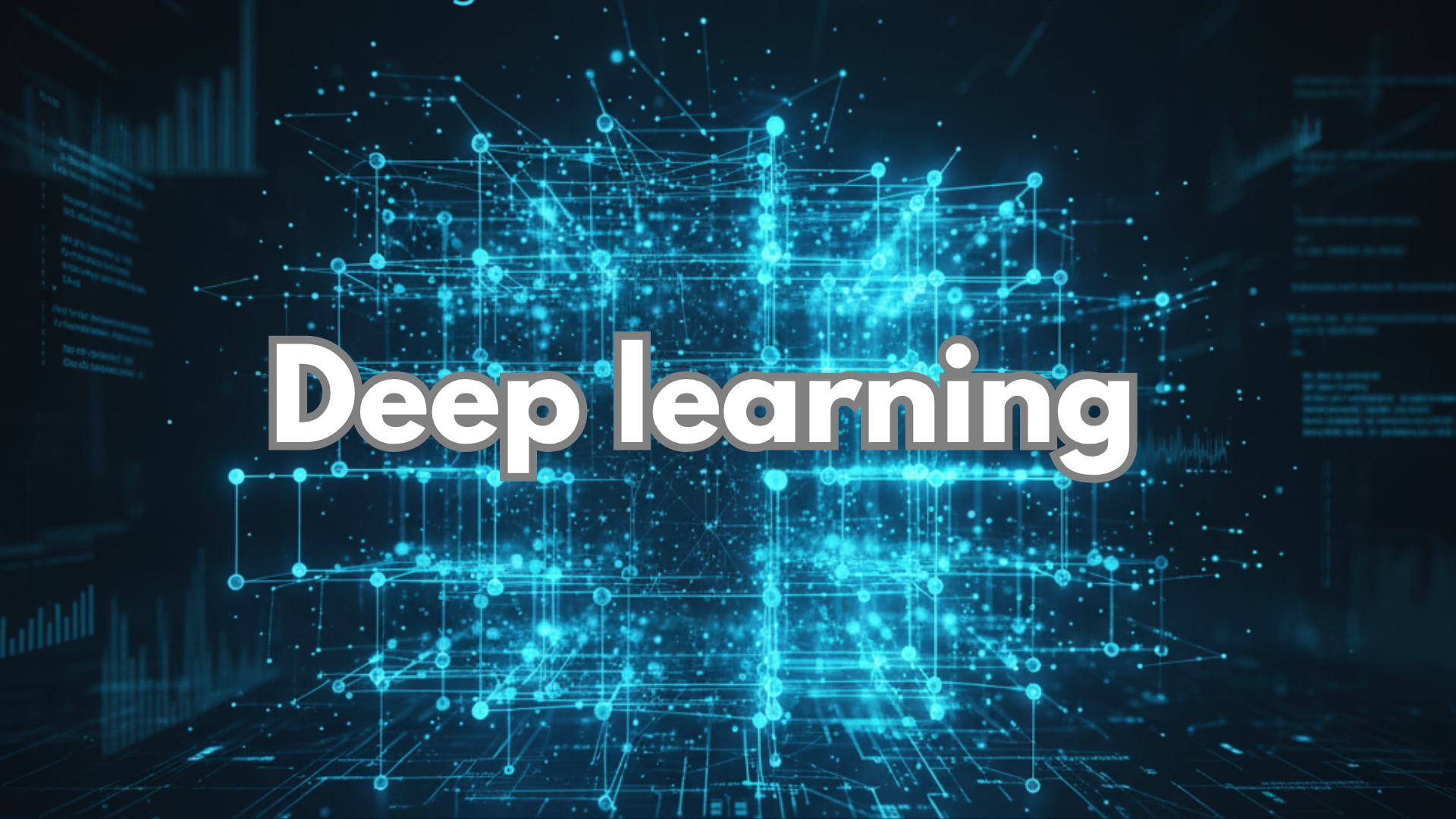 Dark Blue And White Modern The Power Of Data Presentation (12) deep learning