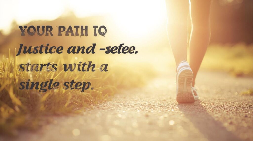 Your Path to Justice and Recovery Starts with a Single Step