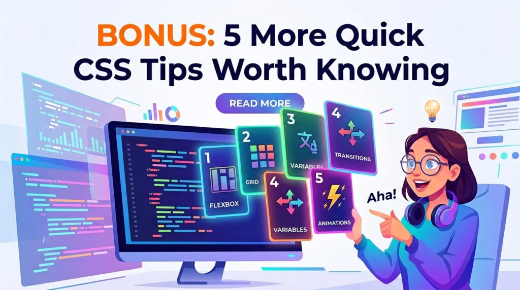 BONUS 5 More Quick CSS Tips Worth Knowing