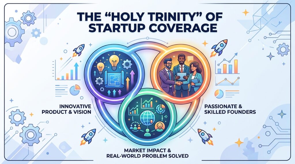 The "Holy Trinity" of Startup Coverage