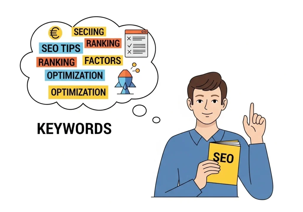 What is on-page SEO guide infographic showing key elements
