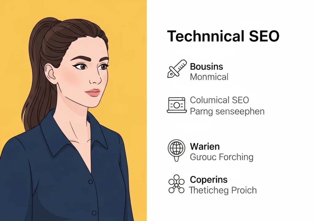 On-page SEO guide diagram vs off-page and technical SEO comparison