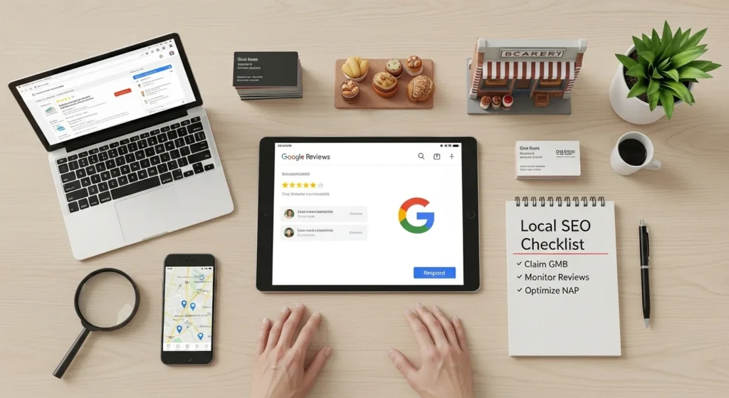 Google reviews management for local SEO success