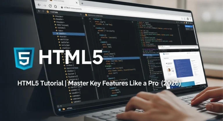 HTML5 Tutorial | Master Key Features Like a Pro (2026)