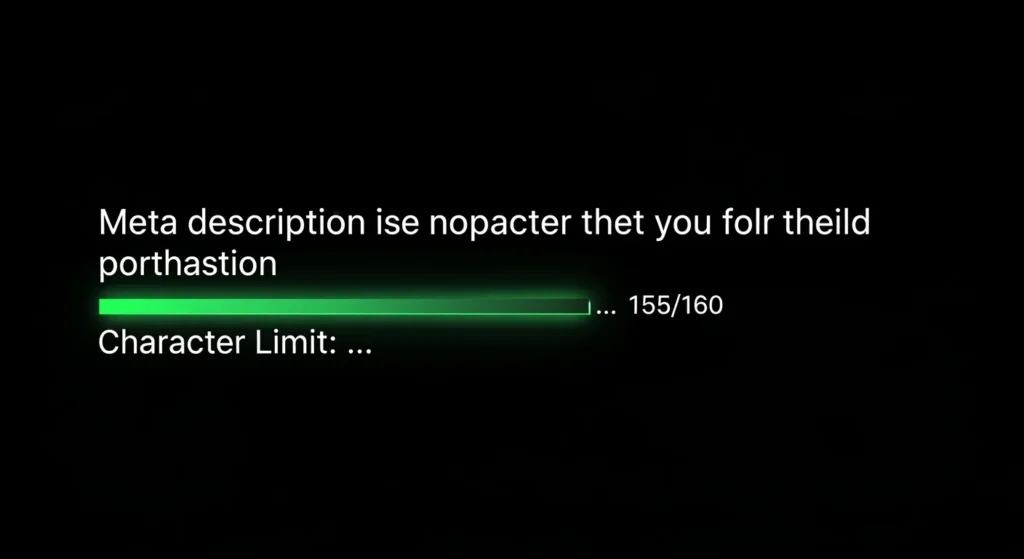 Meta description optimization best practices character limit, keyword, and CTA placement in search results