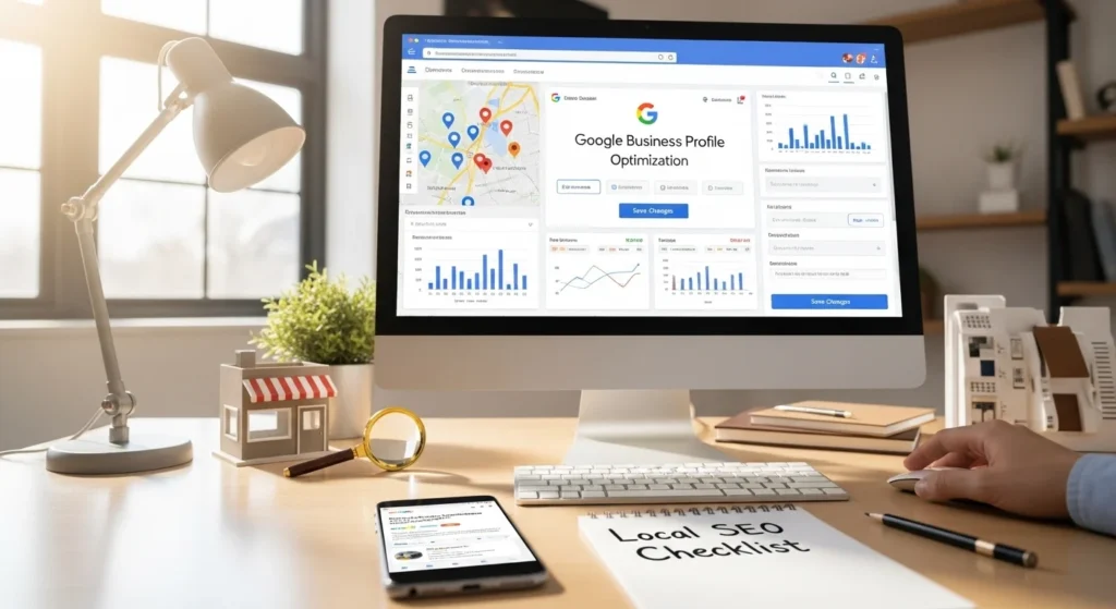 Example of an optimized Google Business Profile for local SEO