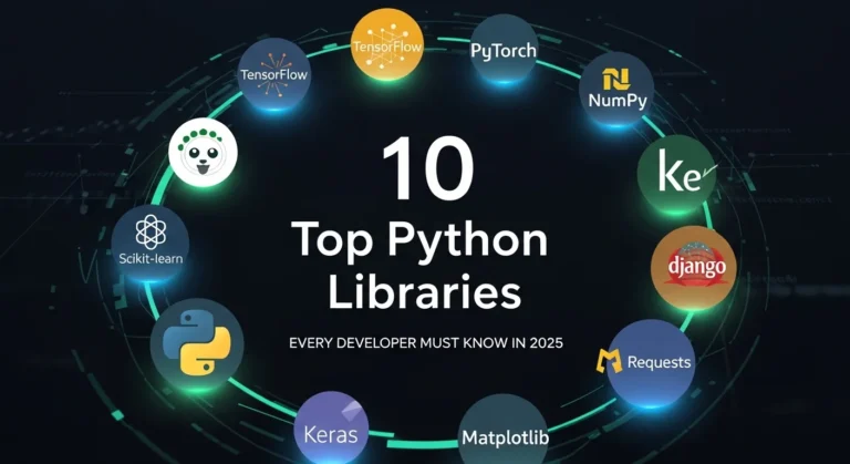Top 10 Python Libraries Every Developer Must Know in 2025