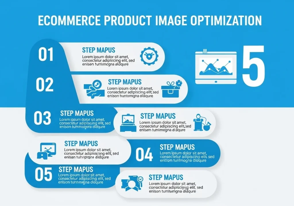Product image optimization tips for eCommerce website speed and SEO.