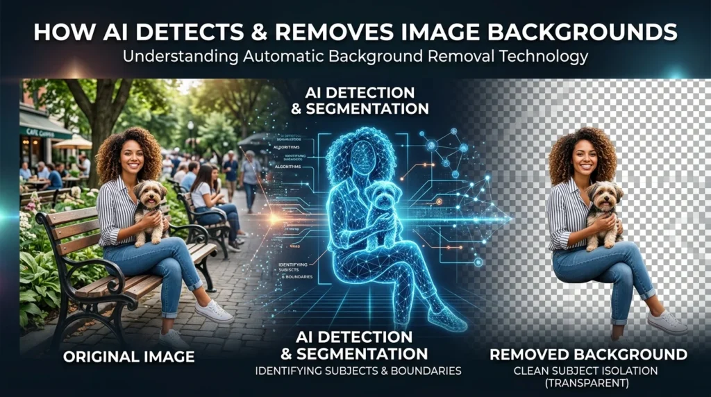 How AI Detects and Removes Image Backgrounds