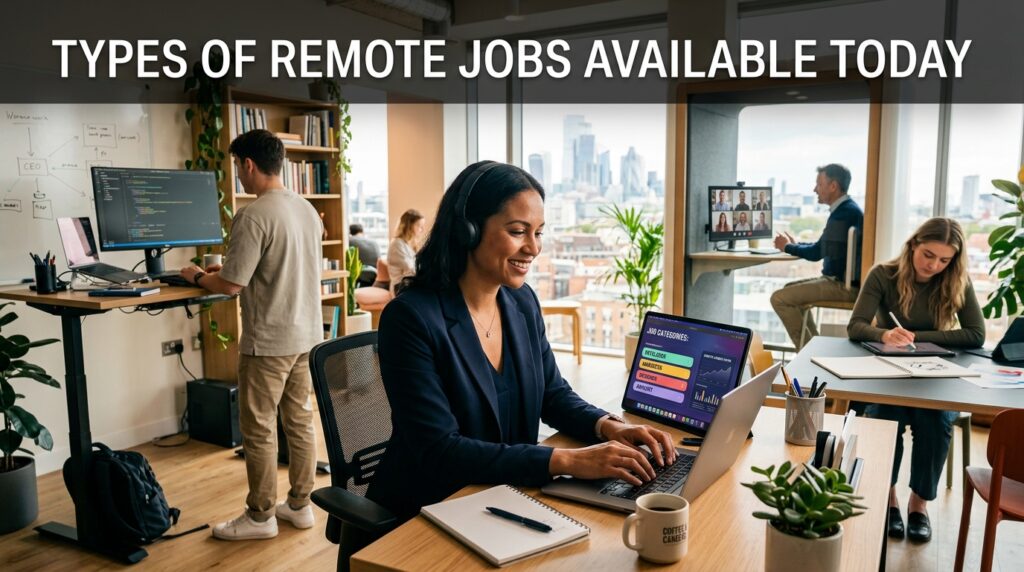 Types of Remote Jobs Available Today