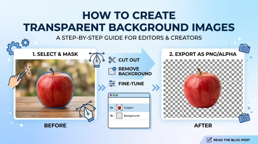 How to Create Transparent Background Images