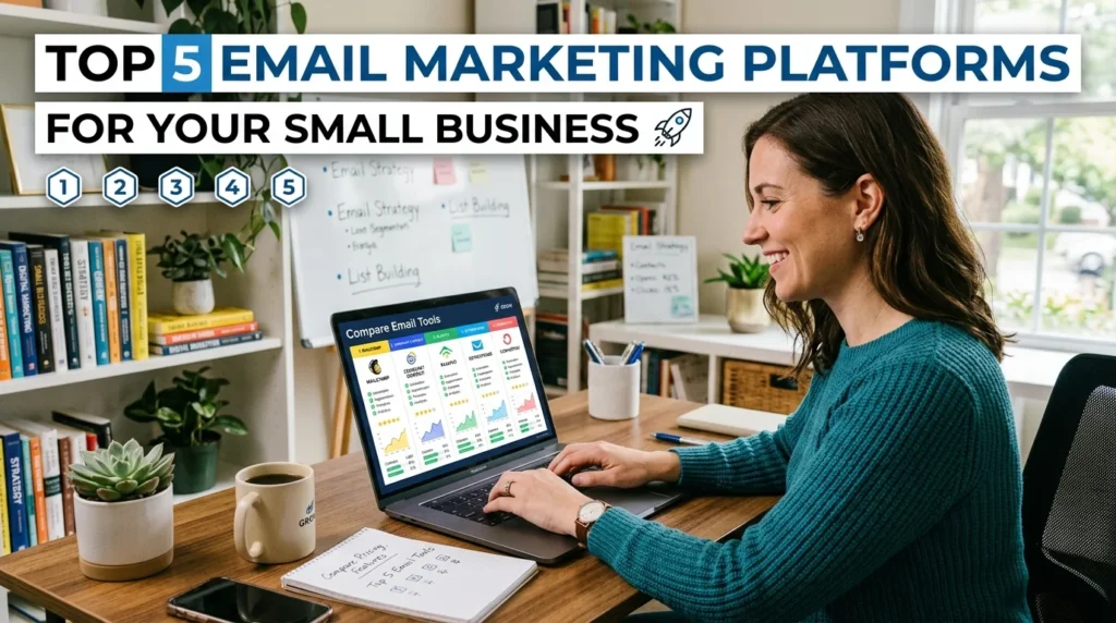 TOP 5 EMAIL MARKETING PLATFORM FOR A SMALL BUSINESS