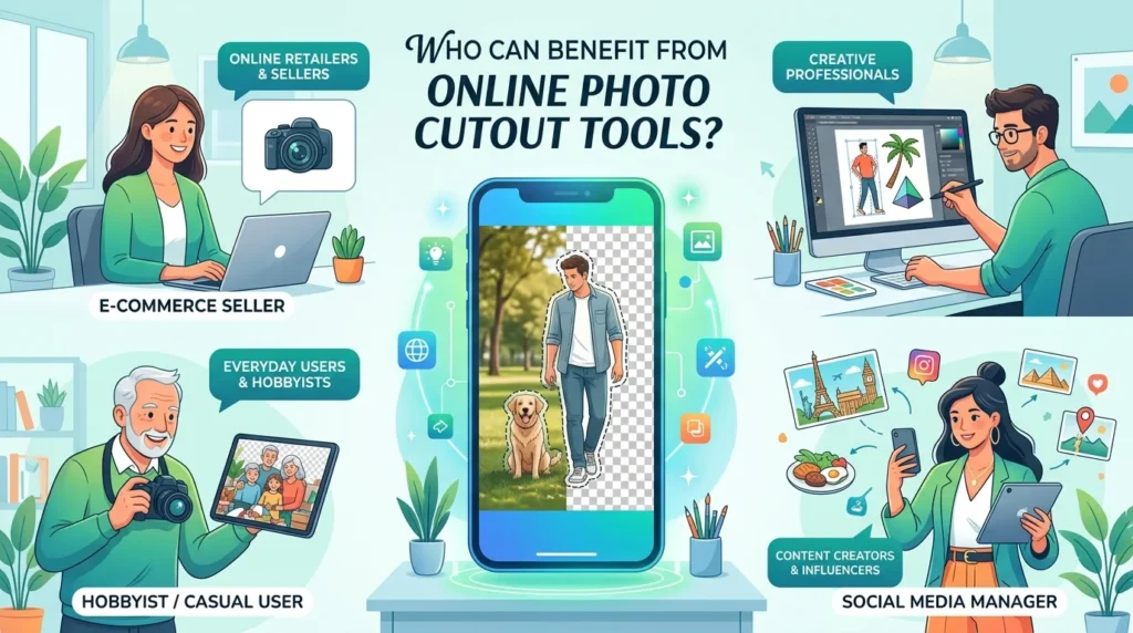 Who Can Benefit From Online Photo Cutout Tools?