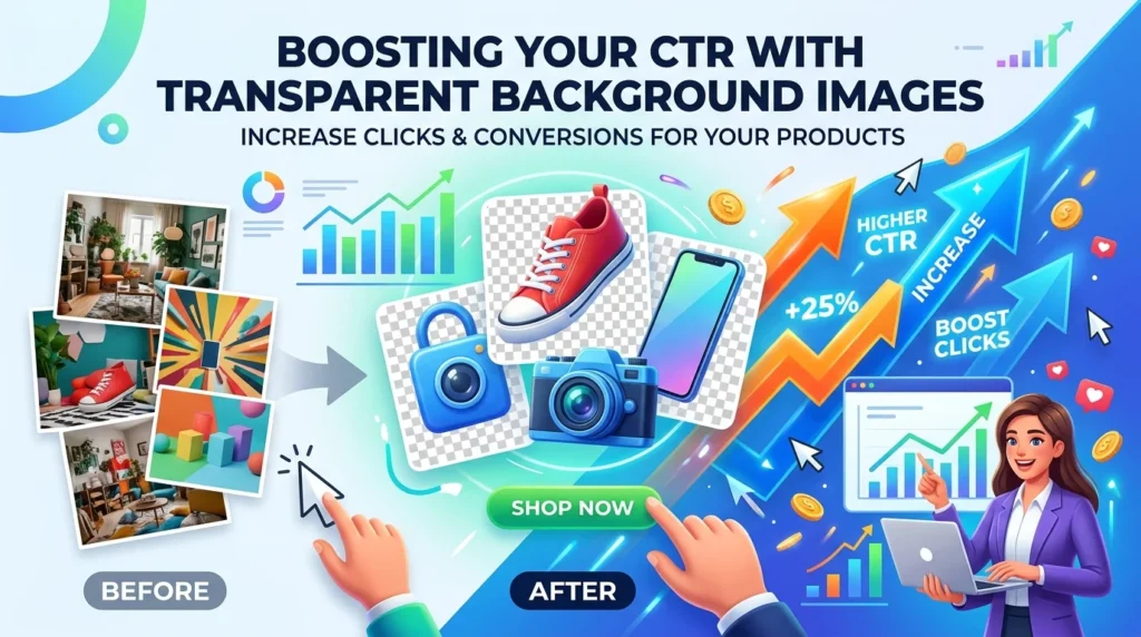 How to Make Transparent Background Images Increase Click-Through Rate (CTR)