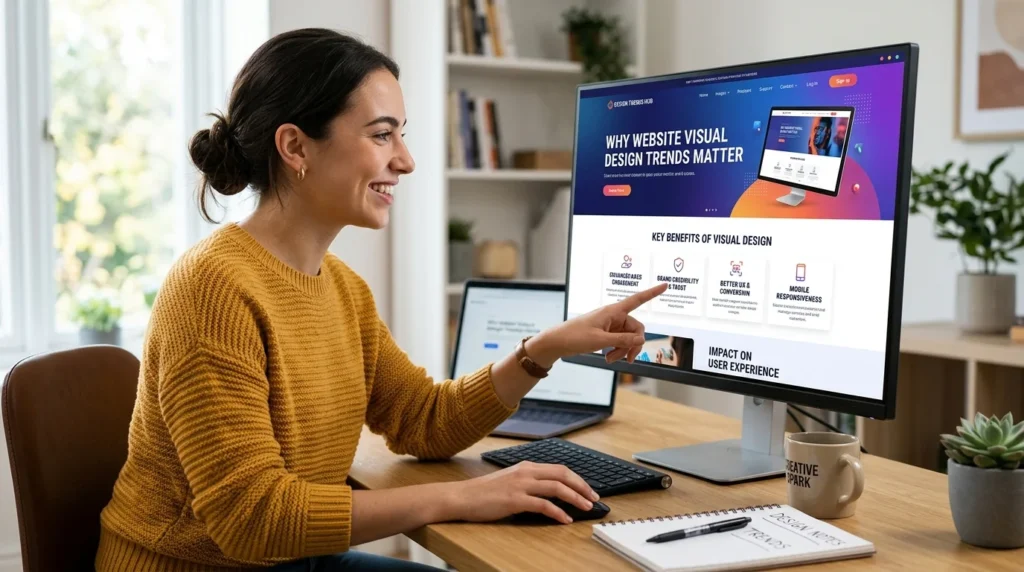 Why Does Website stand Visual Design Trend Matter?