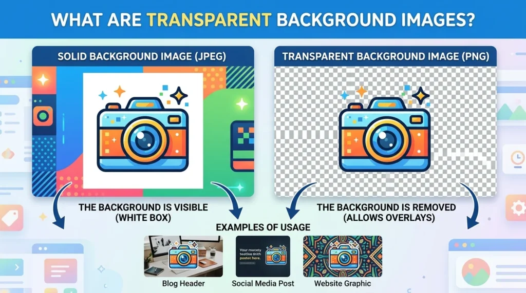 What Are Transparent Background Images?