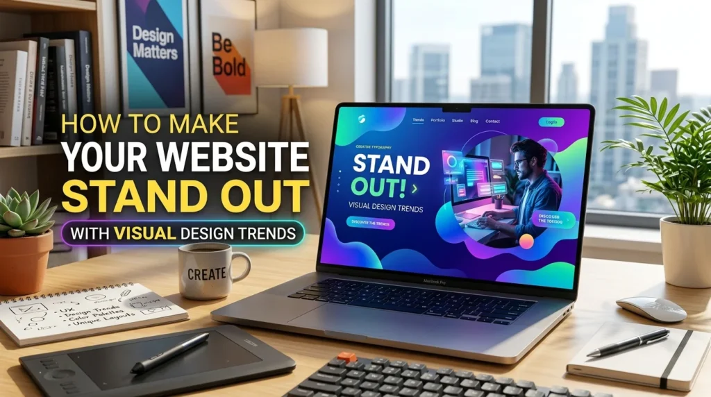 How to Make Your Website Stand Out with Visual Design Trends